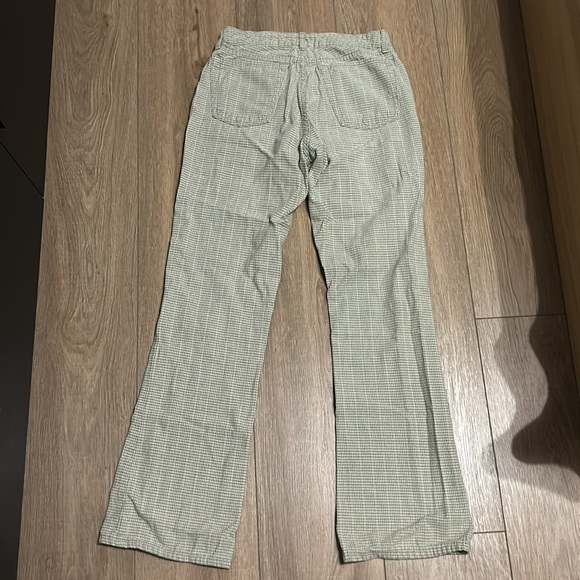 Vintage Y2K Paris Blue plaid pants - Picture 2 of 4